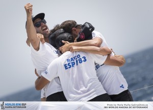 1 de julio de 2016, Última Jornada del Campeonato del Mundo de J80 Marina de Sotogrande./ Final day at the J80 Worlds Marina de Sotogrande.