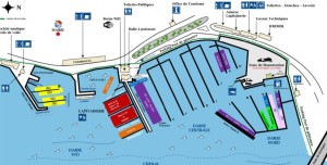 Plan du port de la trinité