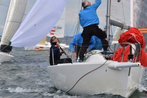 l'Ecole Navale en tête... mais pas le spi :)